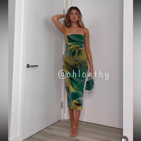 knee length dresses for ladies Zara main image 1